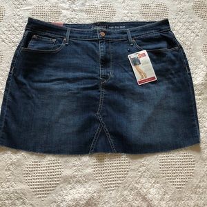 NWT Levi Jean Skirt